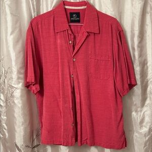 Jamaica Jaxx Red Casual Button Down Shirt